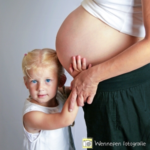 zwangerschapshoot op locatie - by Wennepen