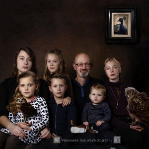 familie Portretfotografie extra - studio - Wennepen